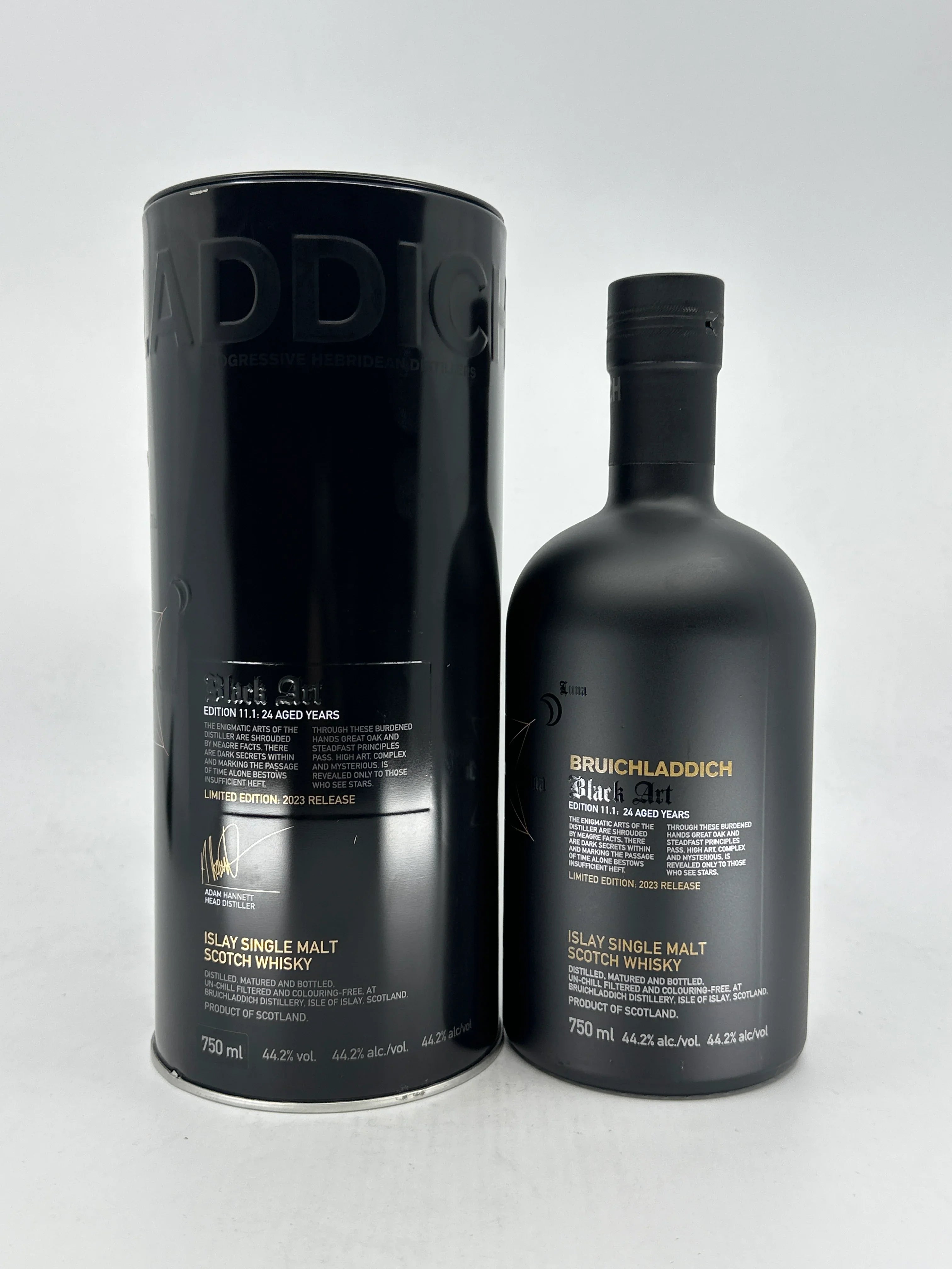 Bruichladdich Black Art 11.1 Islay Single Malt Scotch 24 aged years 750 ml