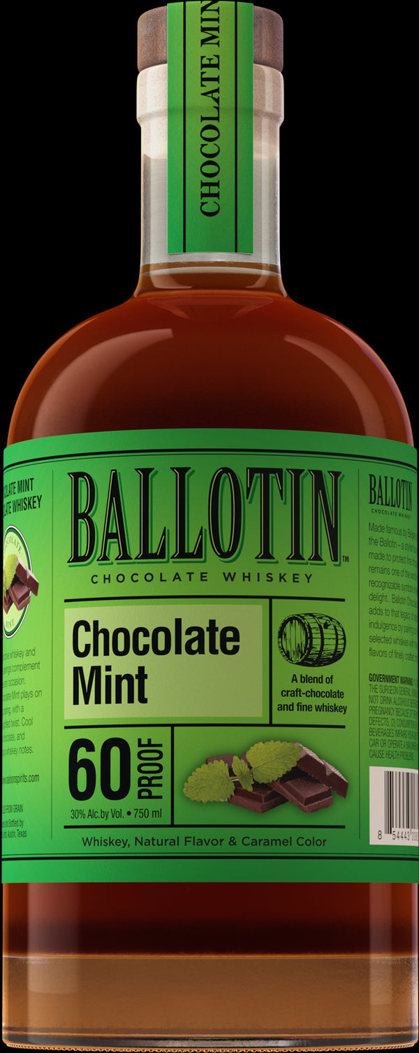 Ballotin Chocolate Mint 750ml - Captain Caskwell