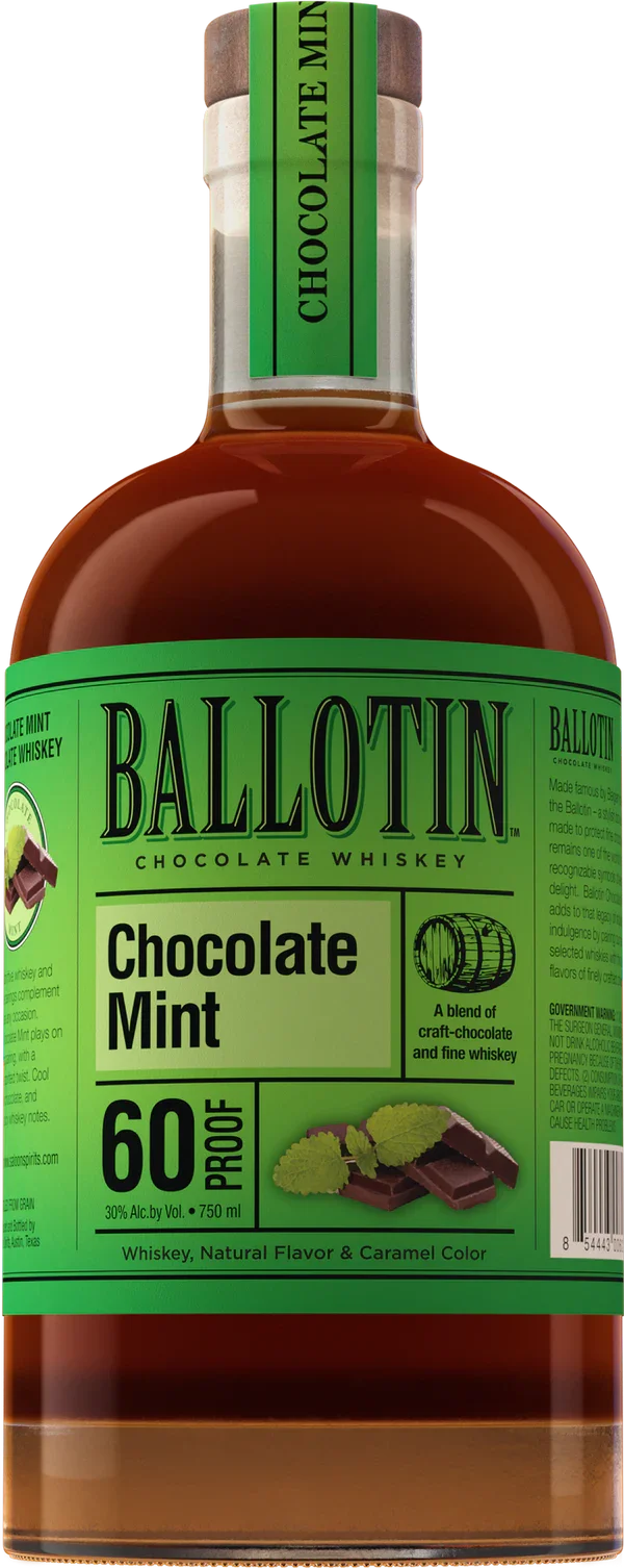 Ballotin Chocolate Mint 750ml - Captain Caskwell