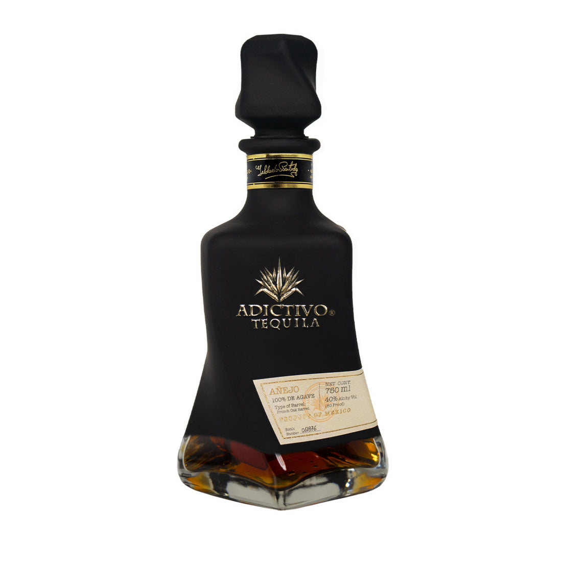 Adictivo Tequila Anejo black 750ml - Captain Caskwell