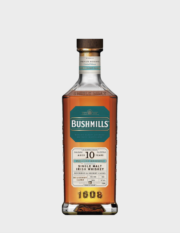 Bushmills Private Reserve Burgundy Cask Whiskey 10 Year 750 ml - Captain Caskwell