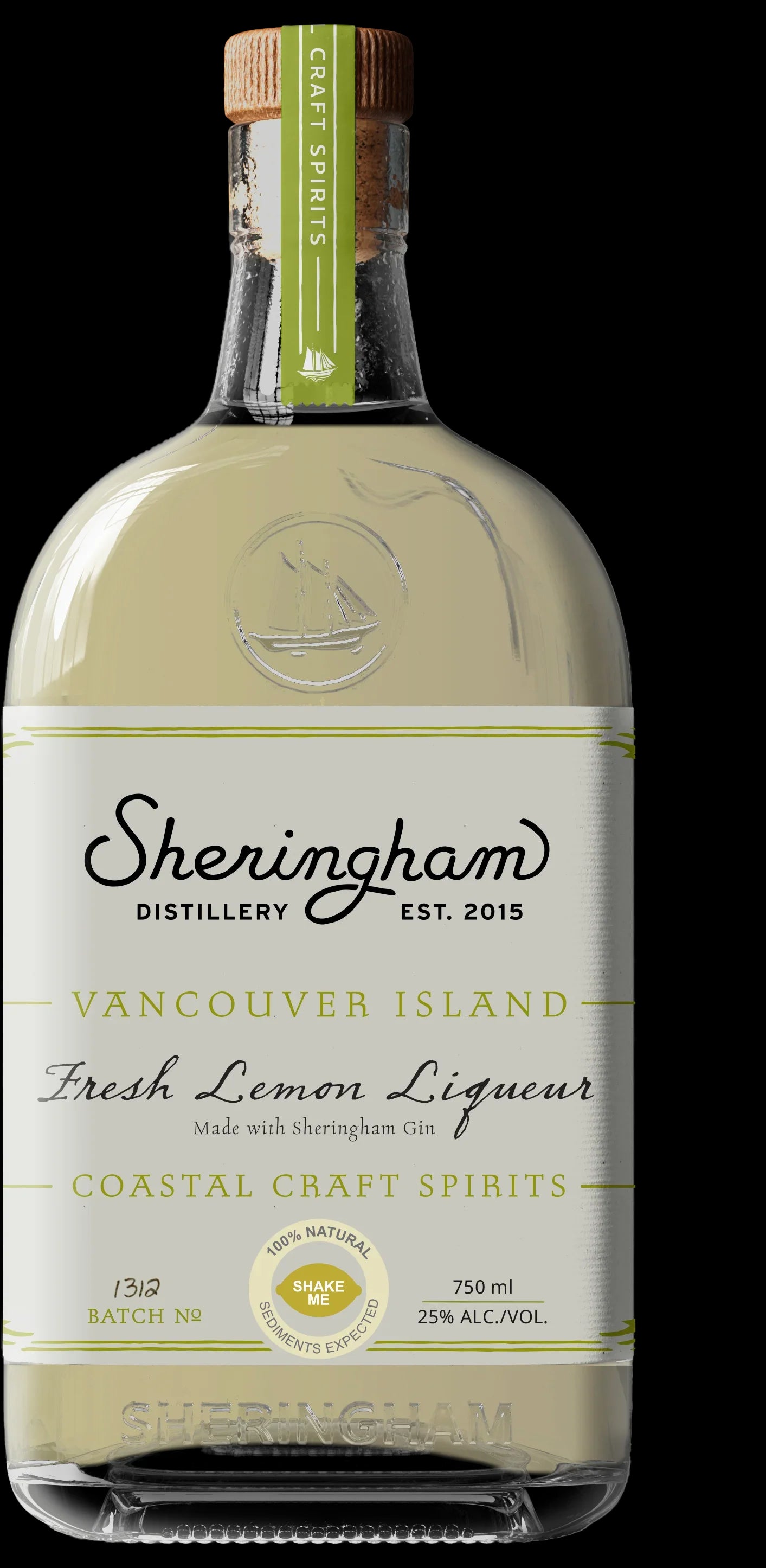 Sheringham Distillery Fresh Lemon 750 ML - Captain Caskwell