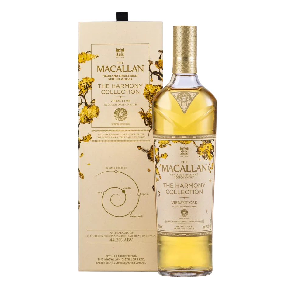 Macallan Harmony Collection Vibrant Oak Single Malt Scotch Whisky 750ml - Captain Caskwell