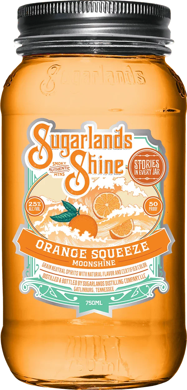Sugarlands Shine Orange Squeeze 750 ML - Captain Caskwell