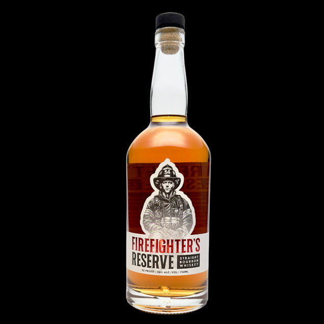Firefighter's Reserve Straight Bourbon Whiskey 750 ML - Captain Caskwell