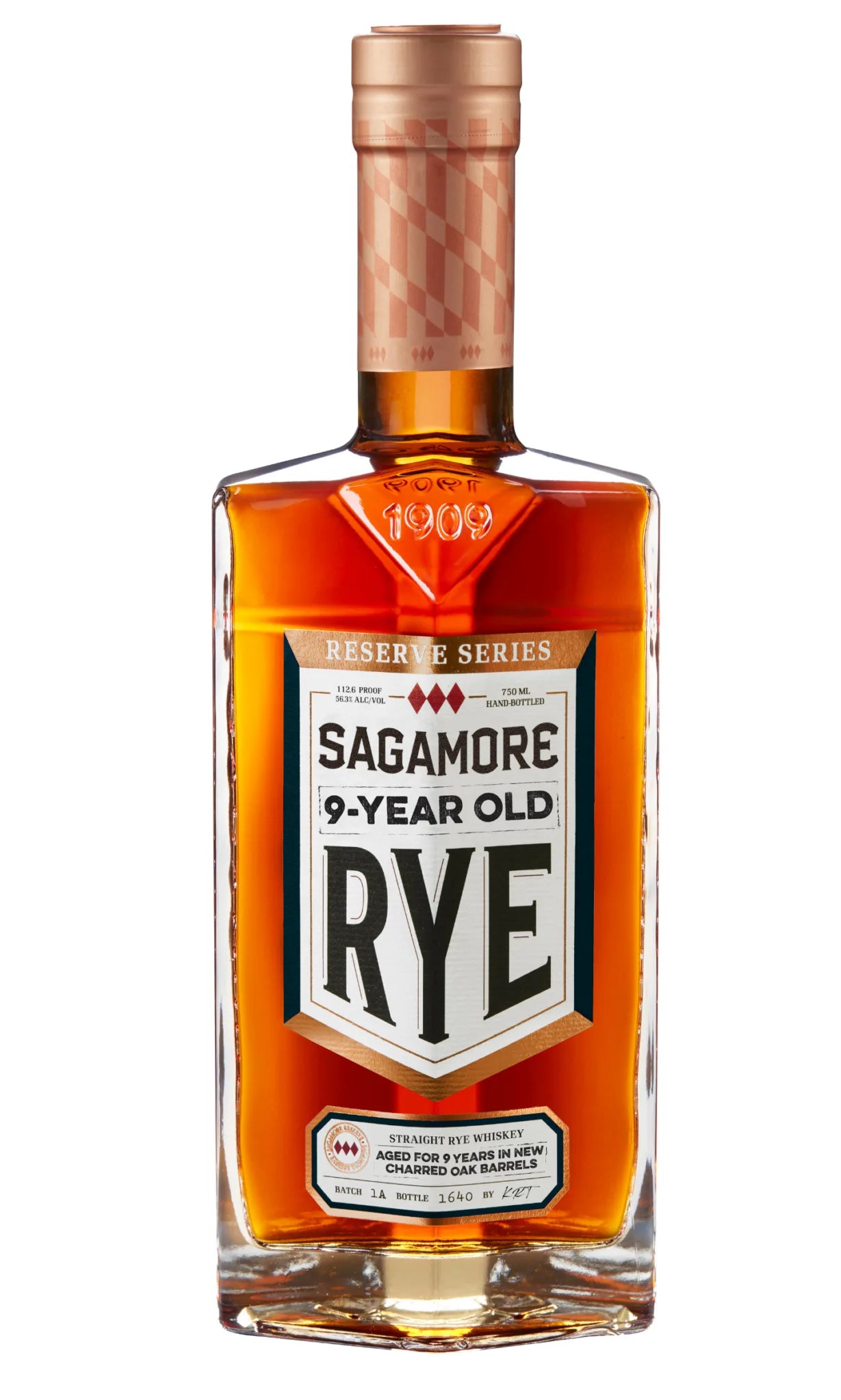 Sagamore Spirit Kitsap Whiskey Society Straight Rye 9 year 750 ML