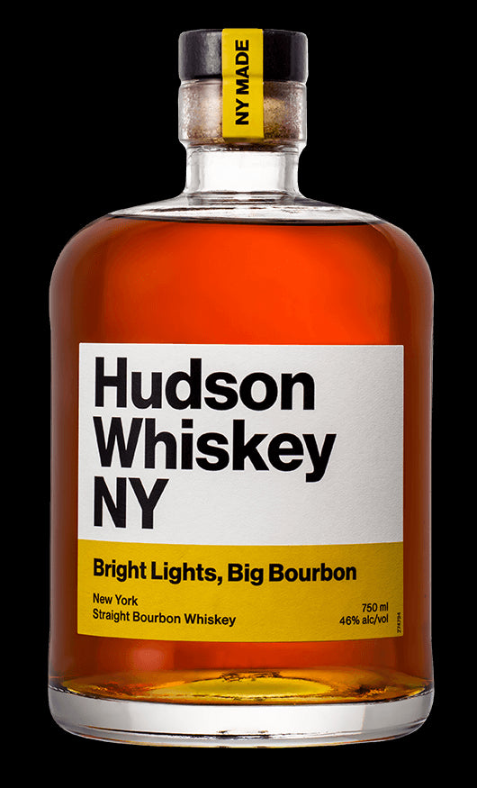 Hudson Whiskey NY Bright Lights Big Bourbon 750ml - Captain Caskwell