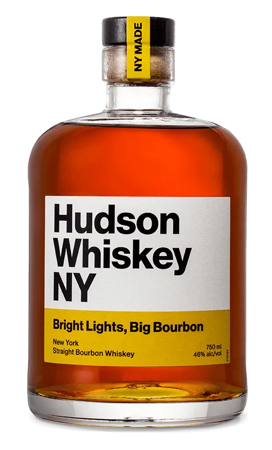 Hudson Whiskey NY Bright Lights Big Bourbon 750ml - Captain Caskwell
