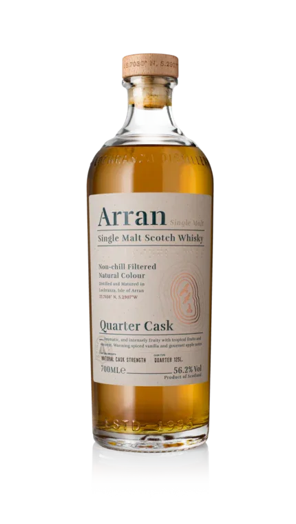 Arran Quarter Cask The Bothy Single Malt Scotch 750ml - Captain Caskwell