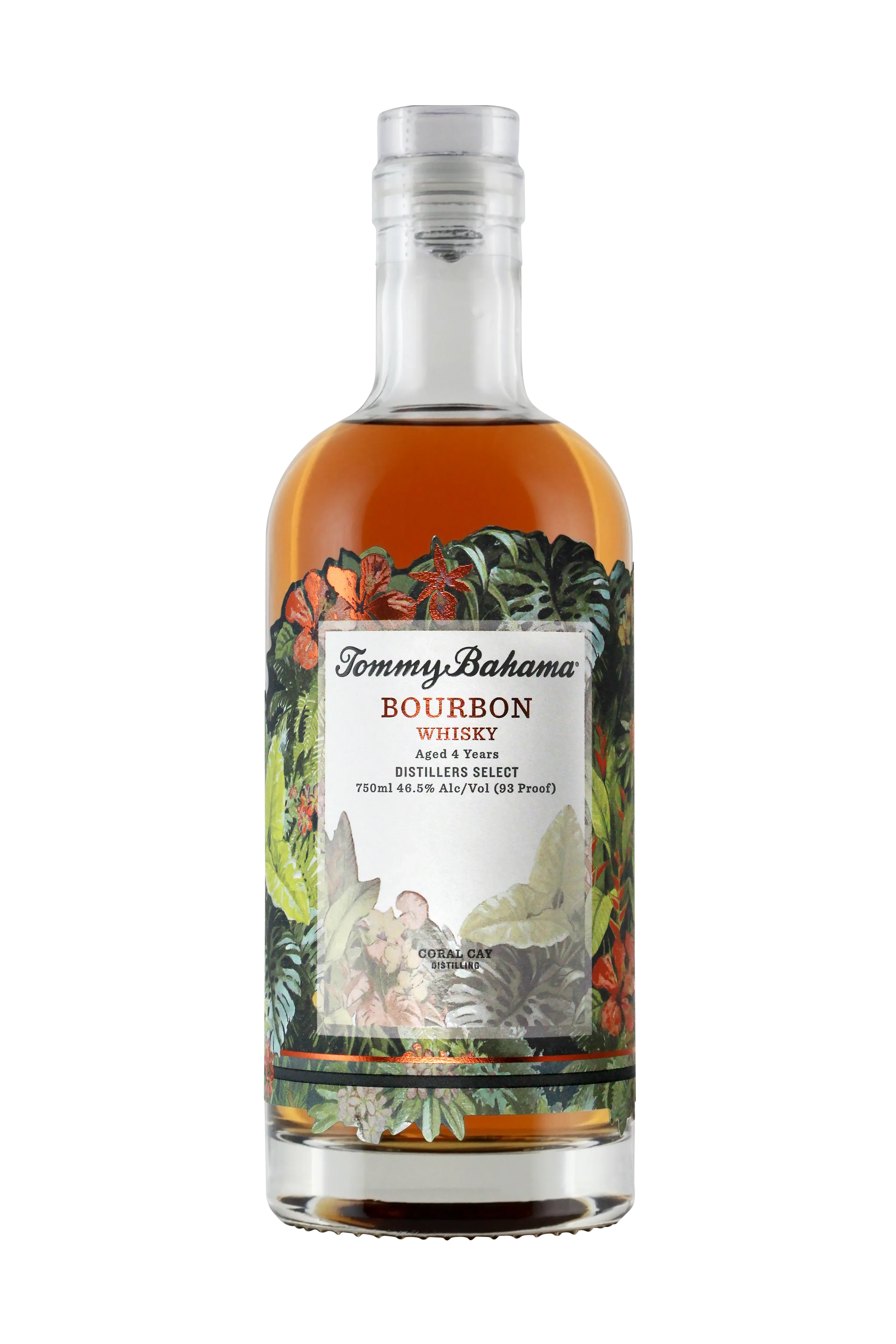 Tommy Bahama 4 Year Bourbon Whiskey 750 ml - Captain Caskwell