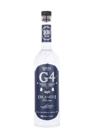 G4 Tequila Blanco 80 proof 750 ml - Captain Caskwell
