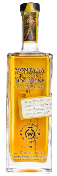 Willies Distillery Montana Honey Moonshine 750 ml - Captain Caskwell