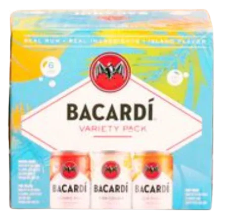 Bacardi Variety Pack 6x355ml - Captain Caskwell