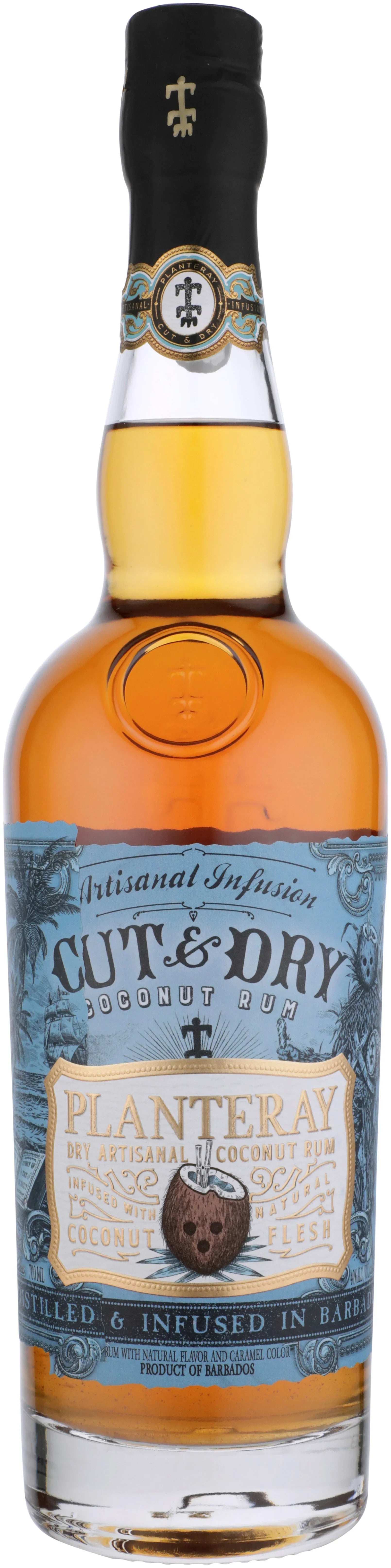Planteray Cut and Dry Coconut Rum 700 ml - Captain Caskwell