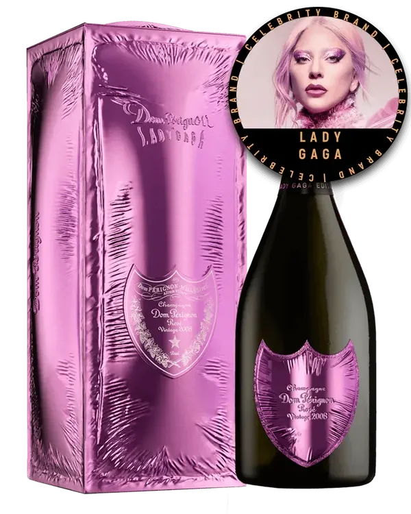 Dom Perignon Lady Gaga Rose 2008 Vintage 750ml