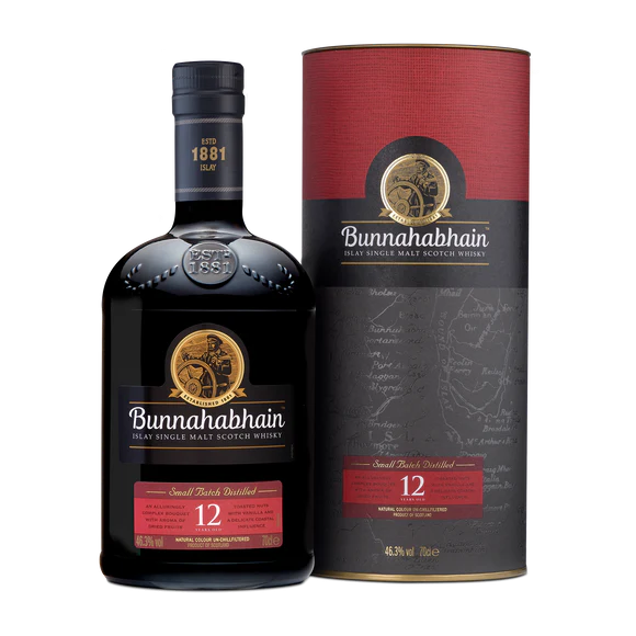 Bunnahabhain Islay Single Malt Scotch 12 year 50 ml - Captain Caskwell