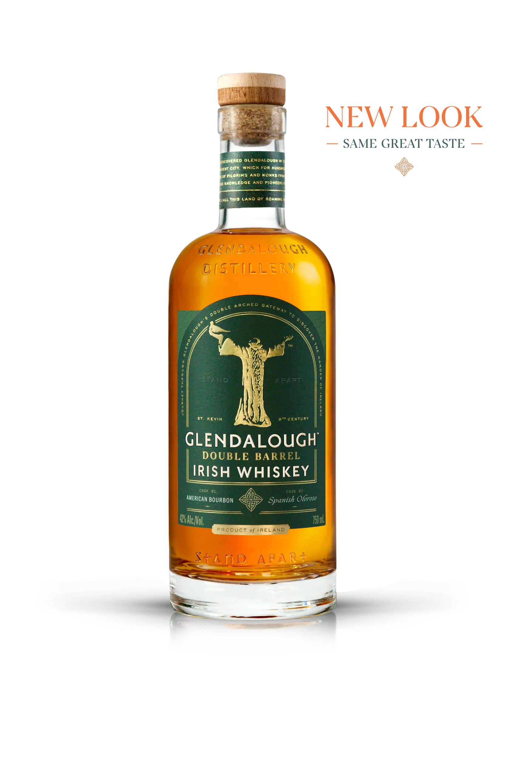 Glendalough Distillery Double Barrel Irish Limited Edition Oak 750 ml - Captain Caskwell