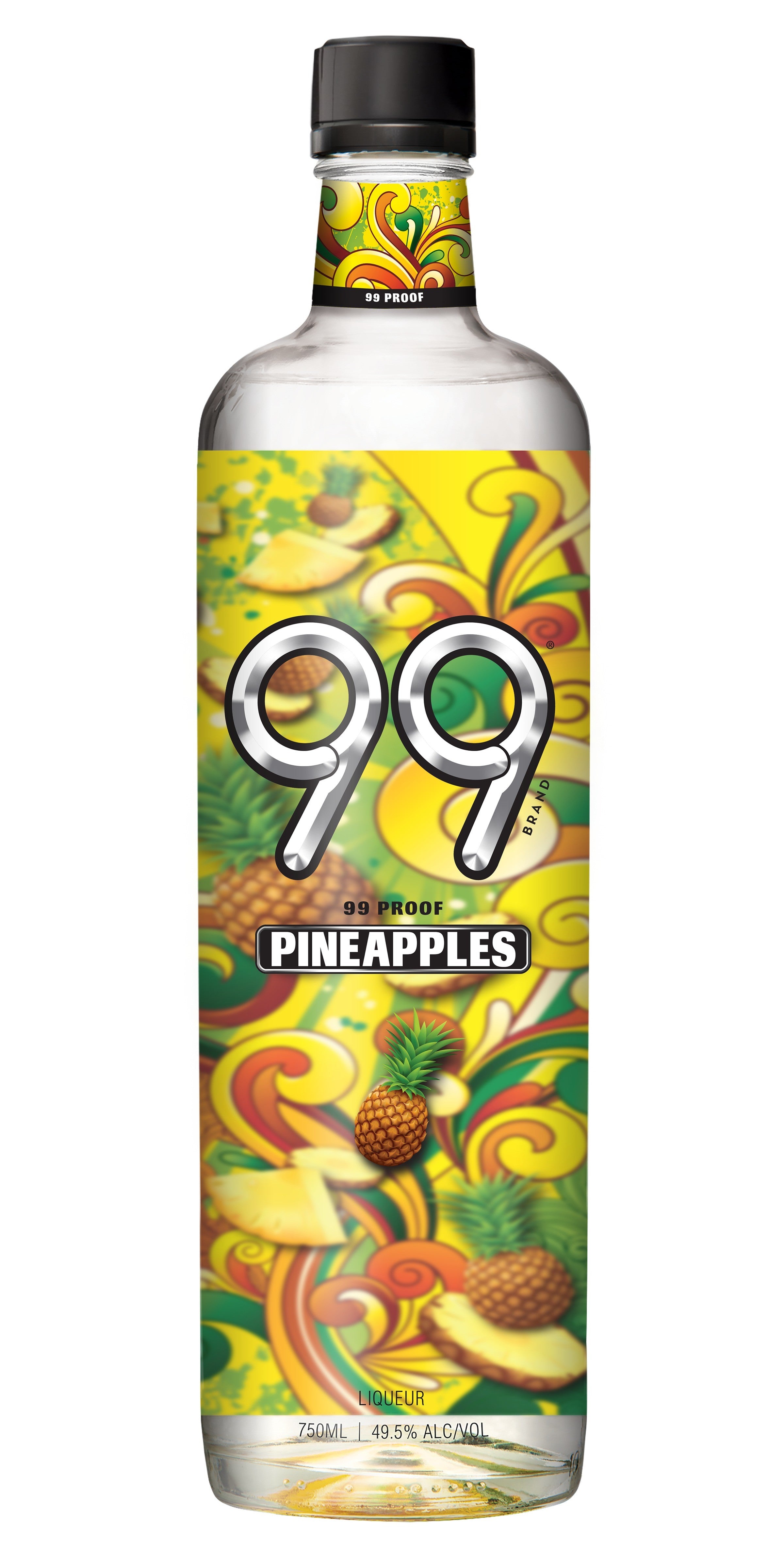 99 Brand Pineapples 750ml - Captain Caskwell