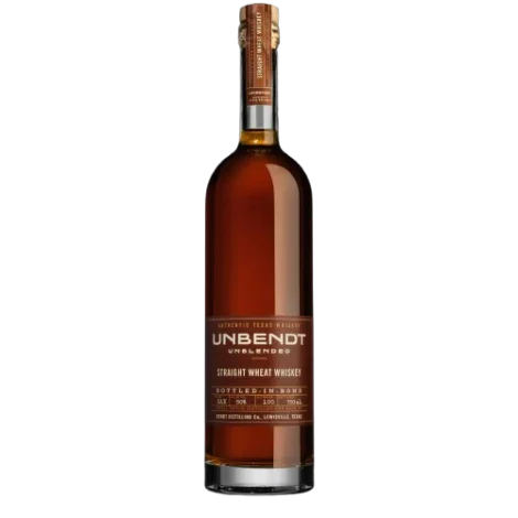 Unbendt Unblended Straight Wheat Whiskey 750 ml - Captain Caskwell