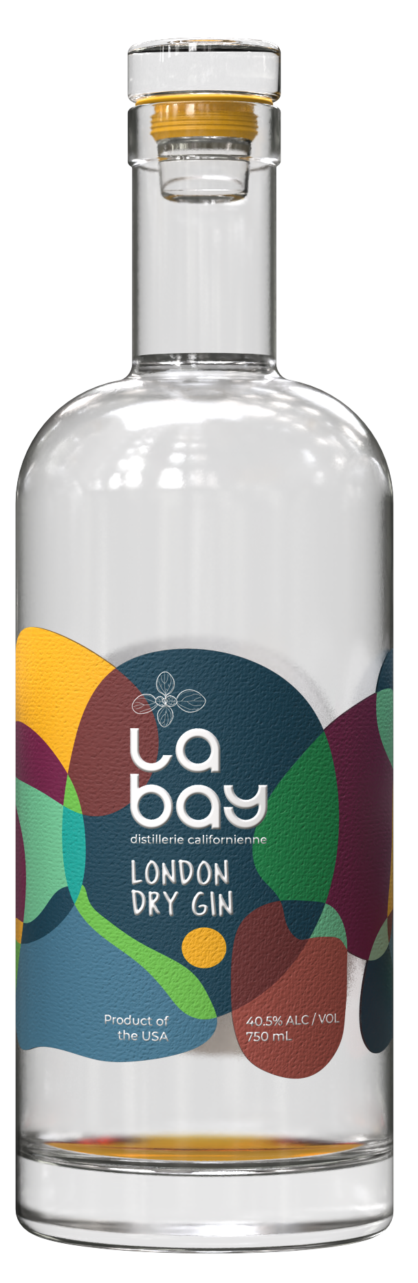 La Bay London Dry Gin 750 ml - Captain Caskwell