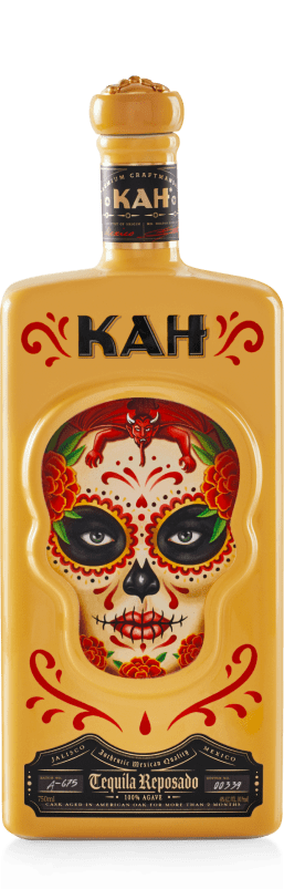 Kah Reposado Ceramic Yellow 750 ml - Captain Caskwell