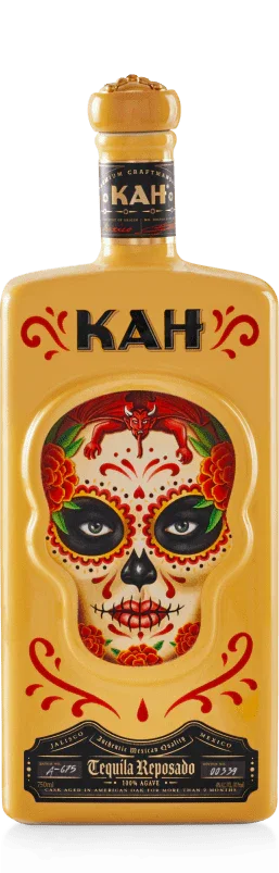 Kah Reposado Ceramic Yellow 750 ml - Captain Caskwell