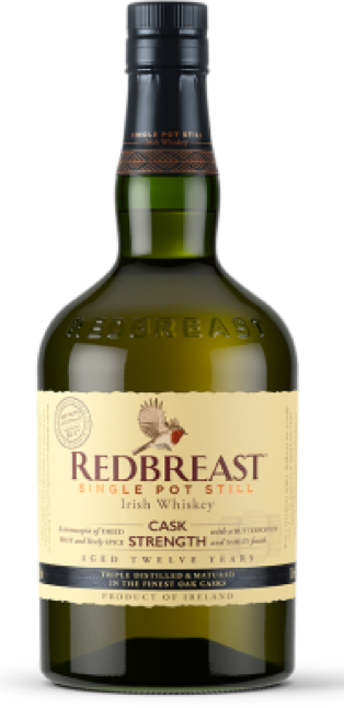 Redbreast 12 Year Strength Irish Whiskey cask strength 750 ml - Captain Caskwell