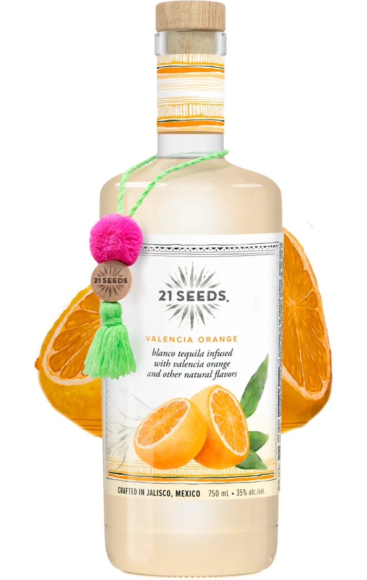21 Seeds Valencia Orange 750 ml - Captain Caskwell