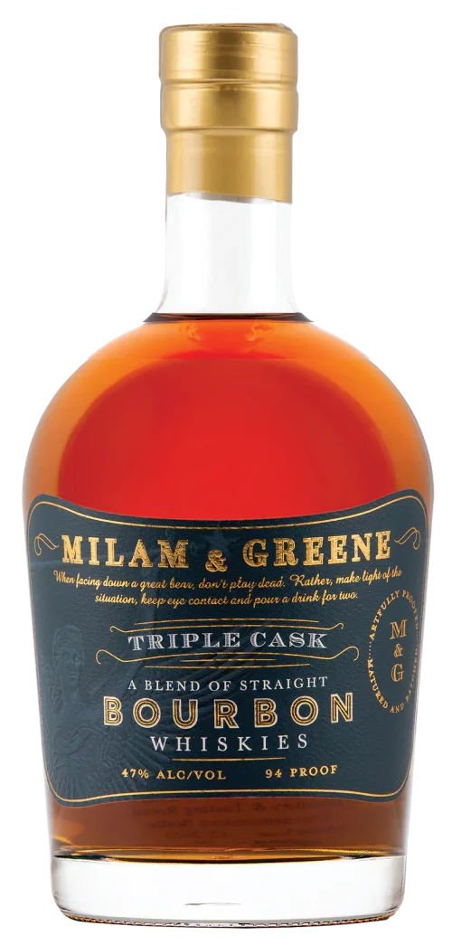 Milam And Greene Triple Cask Straight Bourbon Whiskey 750ml - Captain Caskwell