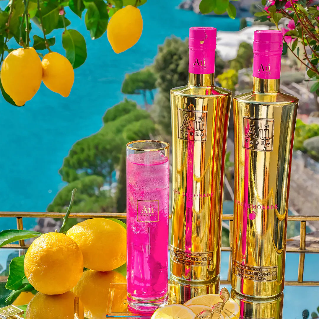 Au Vodka Pink Lemonade 750ml