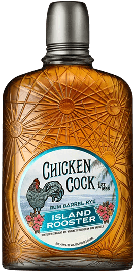 Chicken Cock Rum Barrel Rye Island Rooster Kentucky Straight 750ml - Captain Caskwell
