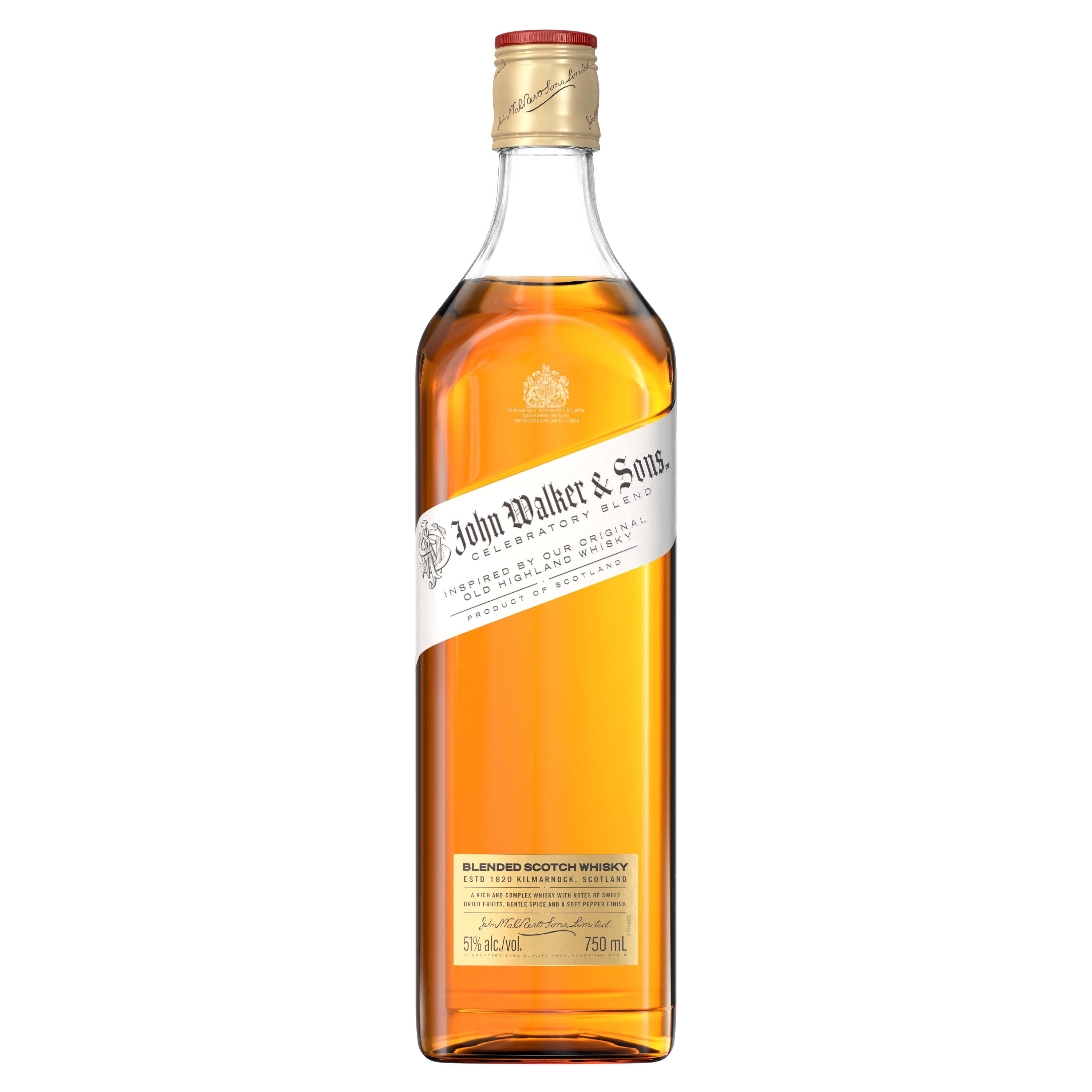 John Walker & Sons Celebratory Blend 200 Anniversary 750 ml - Captain Caskwell