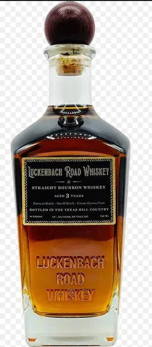 Luckenbach Road Straight Bourbon 3 year 750 ml - Captain Caskwell