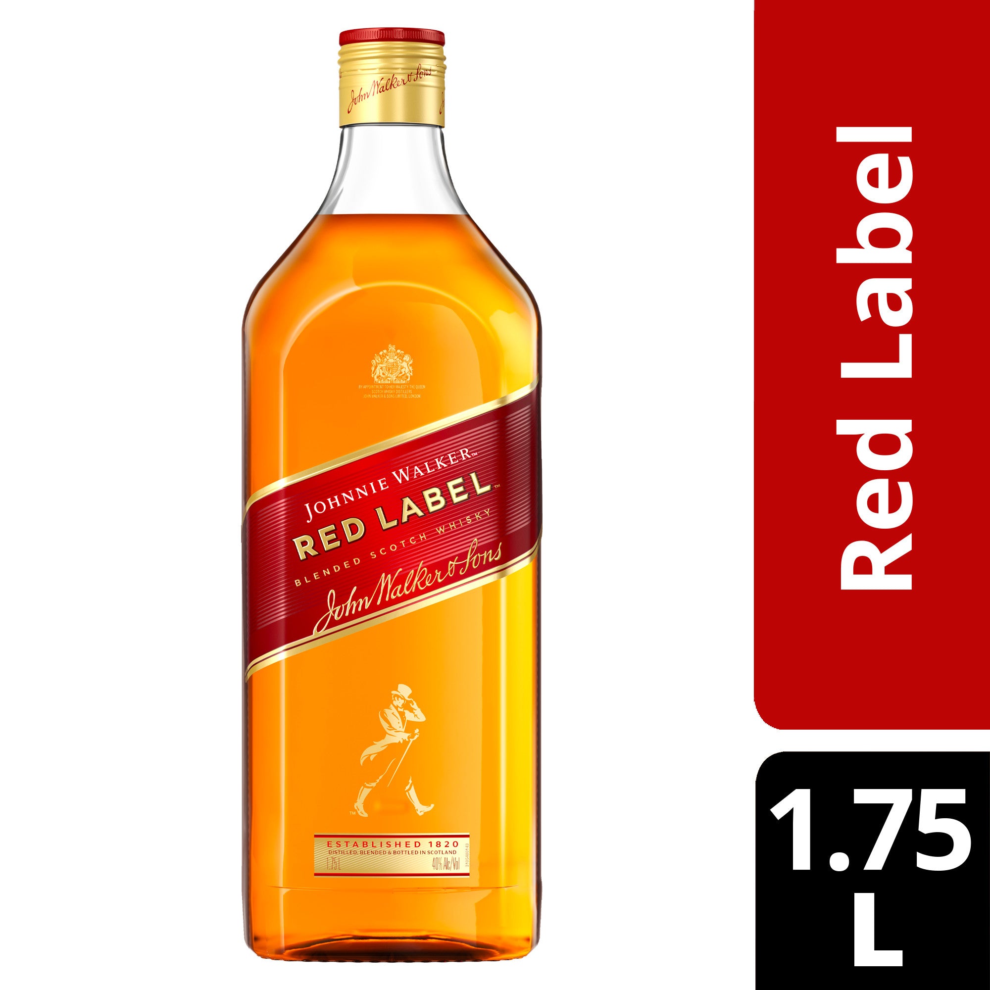 Johnnie Walker Red Label 1.75 - Captain Caskwell