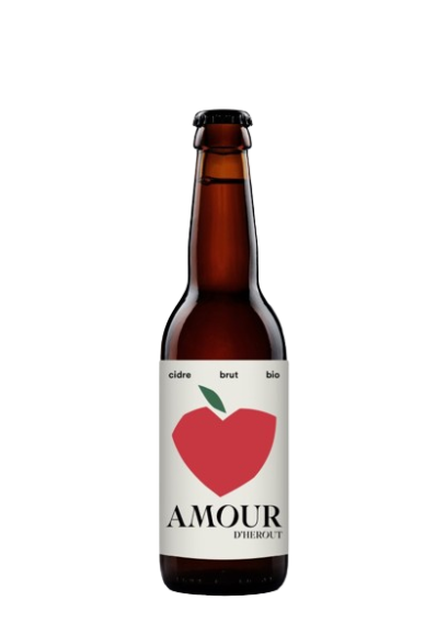 Maison Herout Amour D' Herout Cidre Brut Bio 330 ml - Captain Caskwell