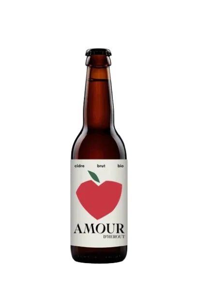 Maison Herout Amour D' Herout Cidre Brut Bio 330 ml - Captain Caskwell