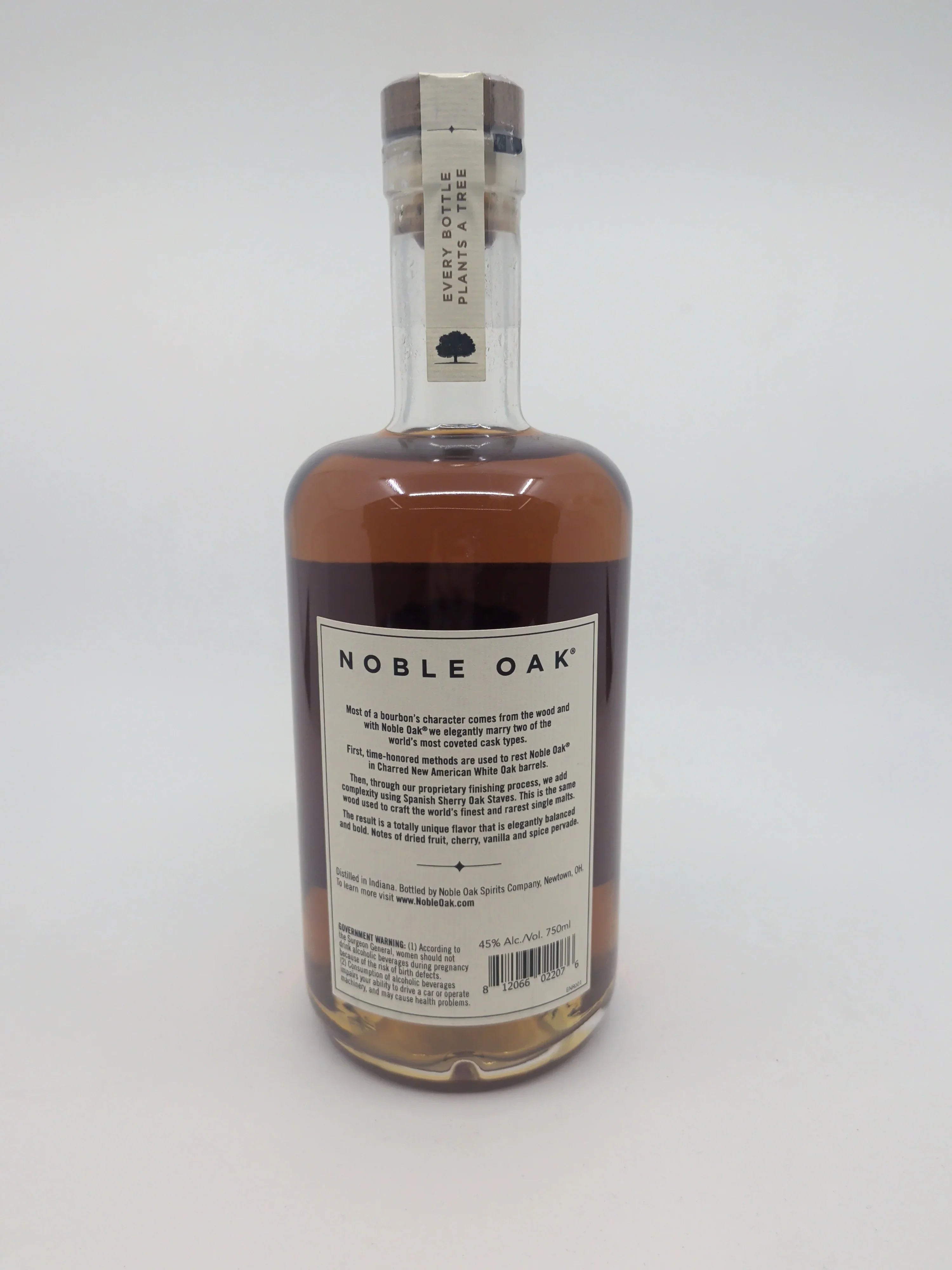 Noble Oak Double Oak Bourbon Whiskey 750ml