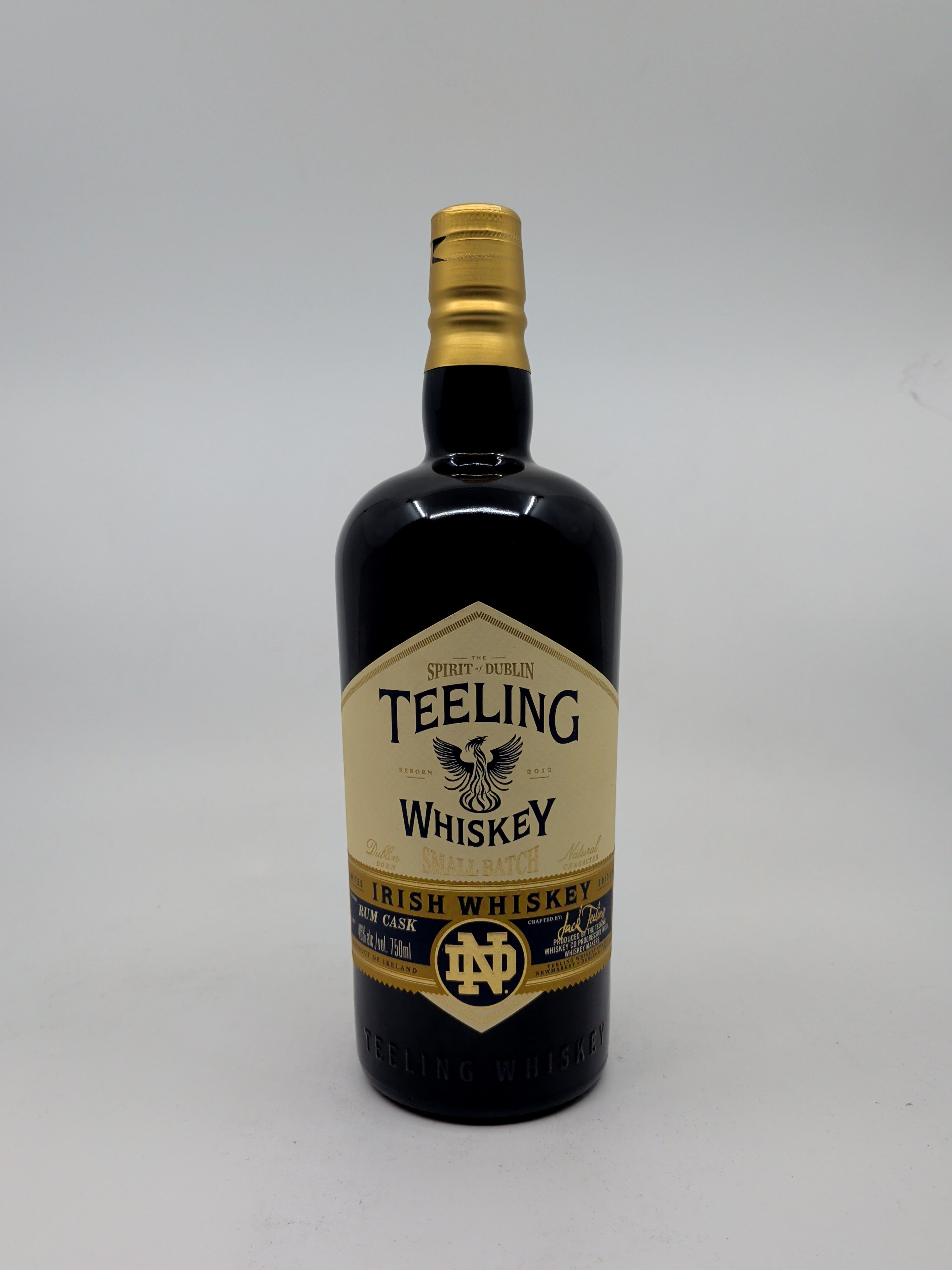 Teeling Whiskey Notre Dame Limited Edition Small Batch Rum Cask 750 ML