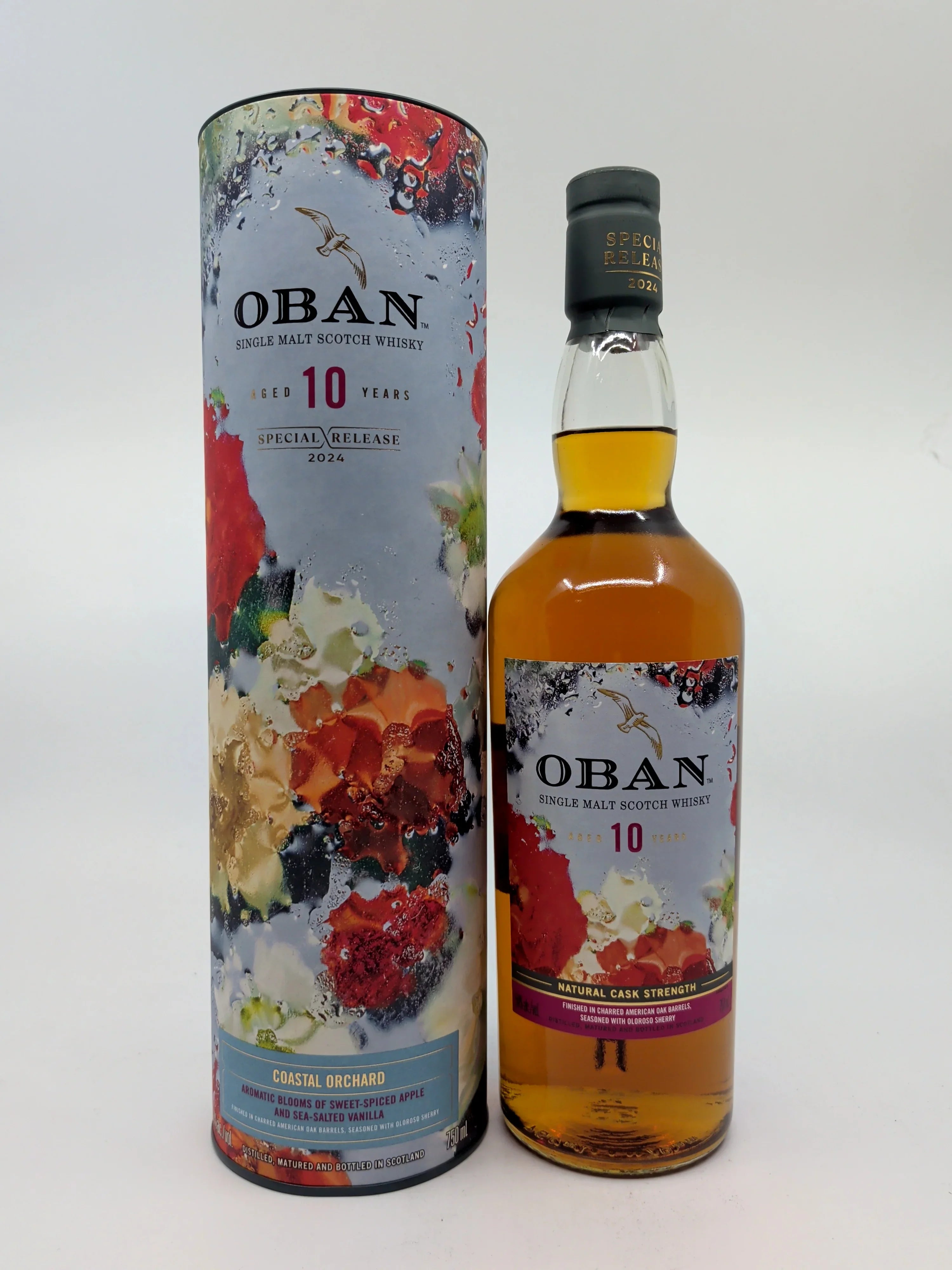 Oban Coastal Orchard Single Malt Scotch 10 year 750 ML