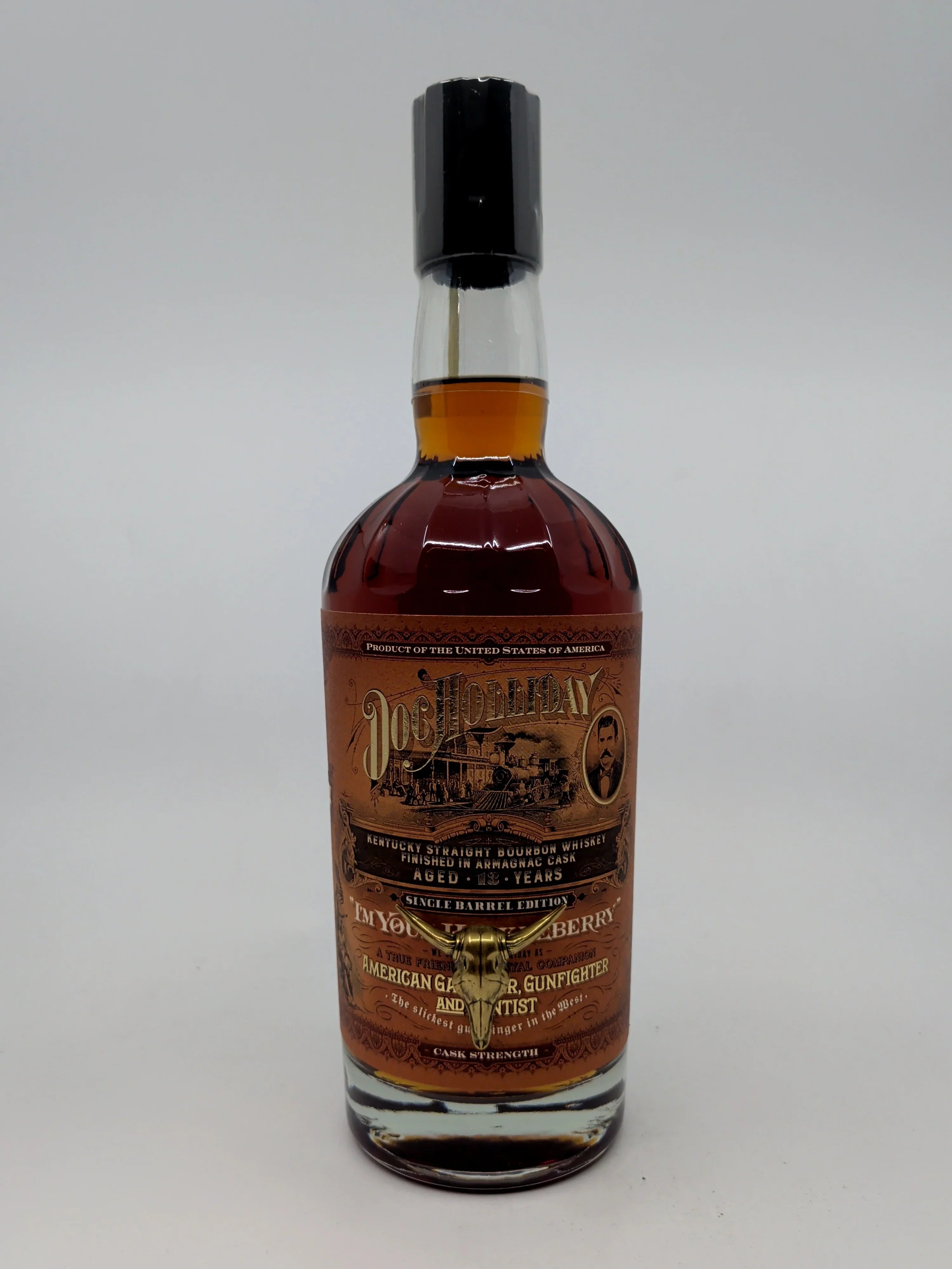 Doc Holliday 13 Year Old Armagnac Cask Finish Bourbon Whiskey 750 ml