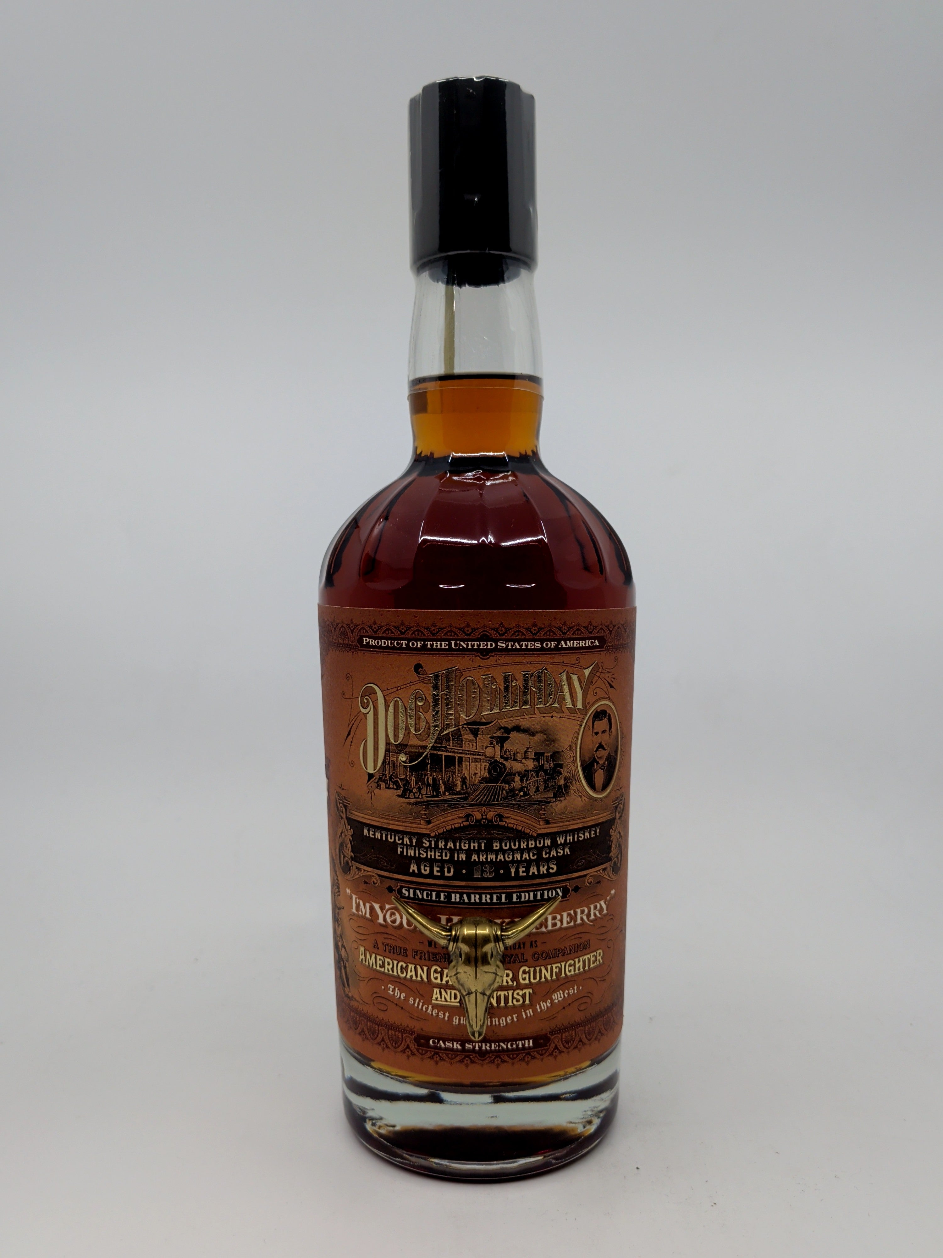 Doc Holliday 13 Year Old Armagnac Cask Finish Bourbon Whiskey 750 ml