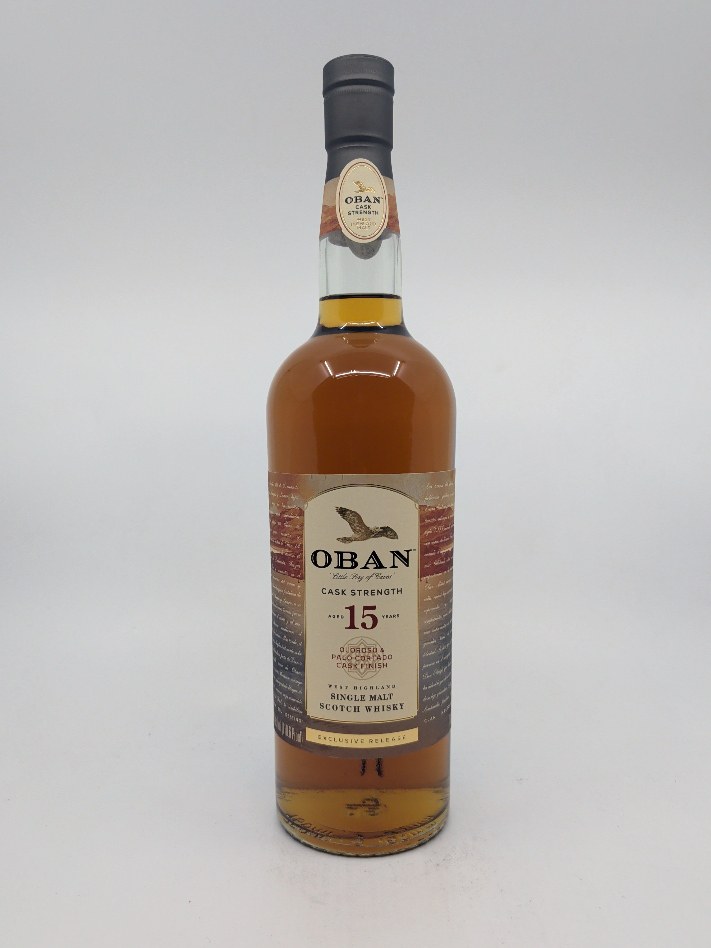 Oban Cask Strength Oloroso and Palo Cortado Cask Finish 15 year 750 ML