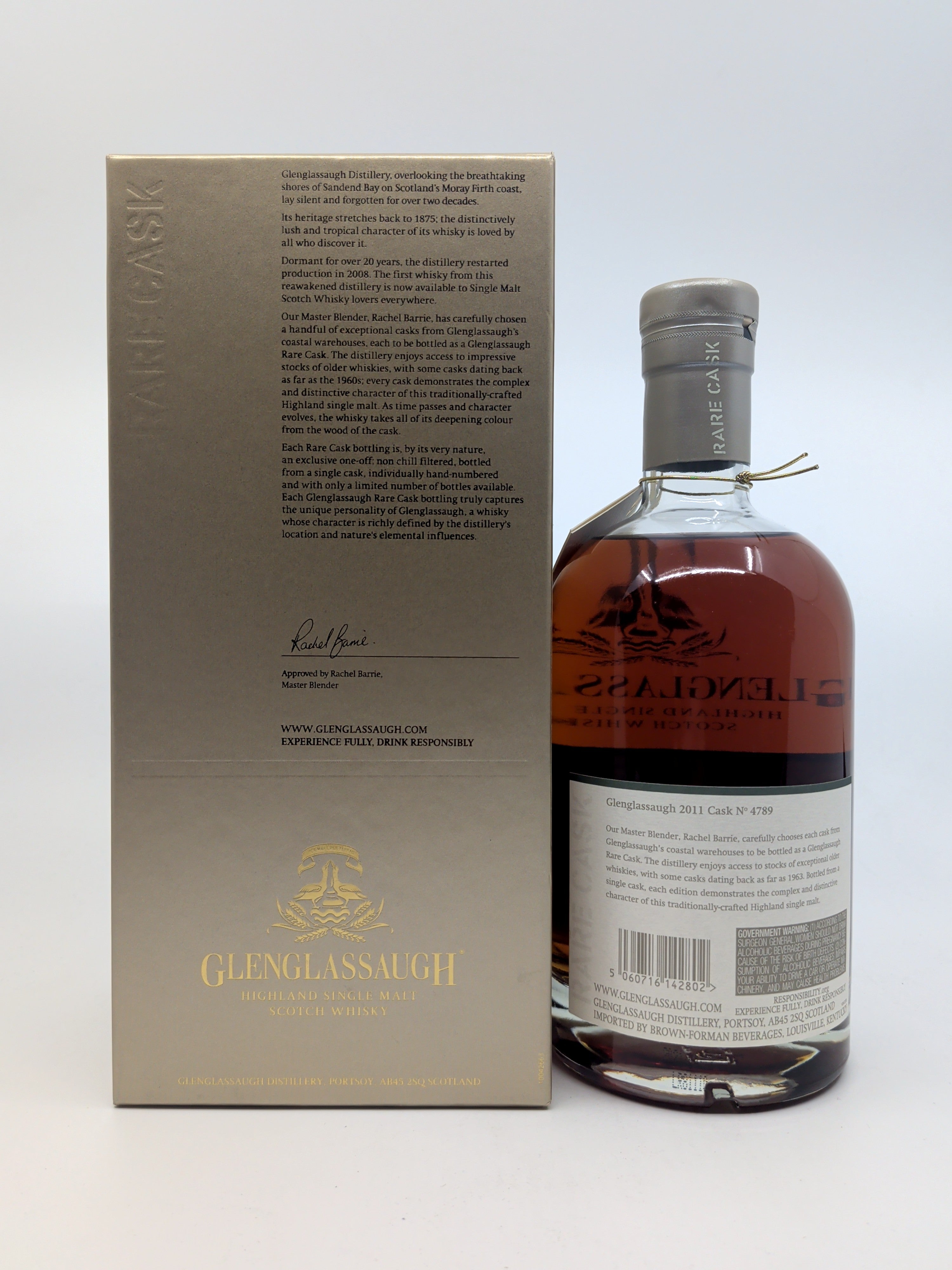 Glenglassaugh Highland Single Malt Scotch Rare Cask Release 112 Proof