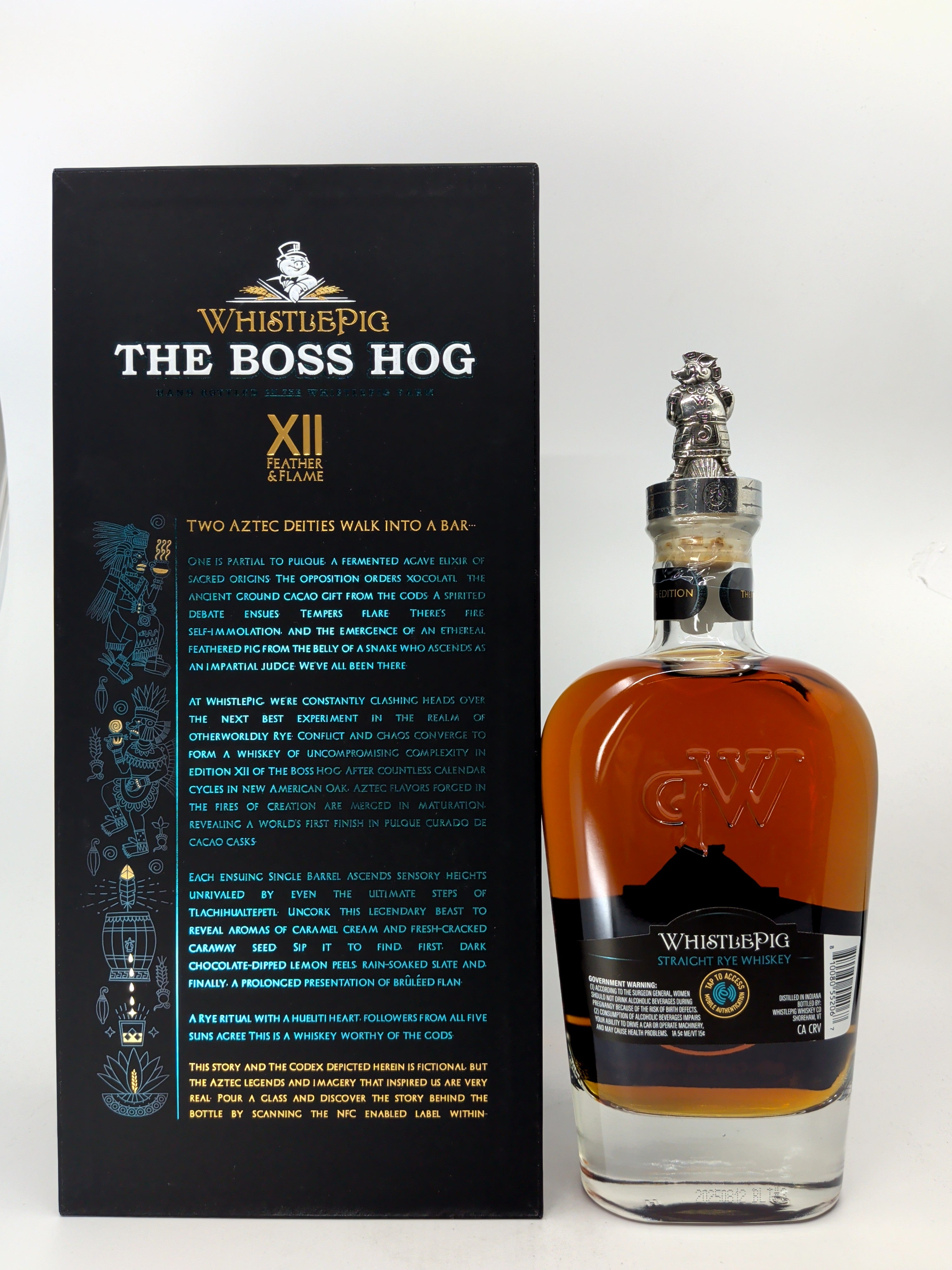 WhistlePig Boss Hog XII 'Feather & Flame' Straight Rye Whiskey