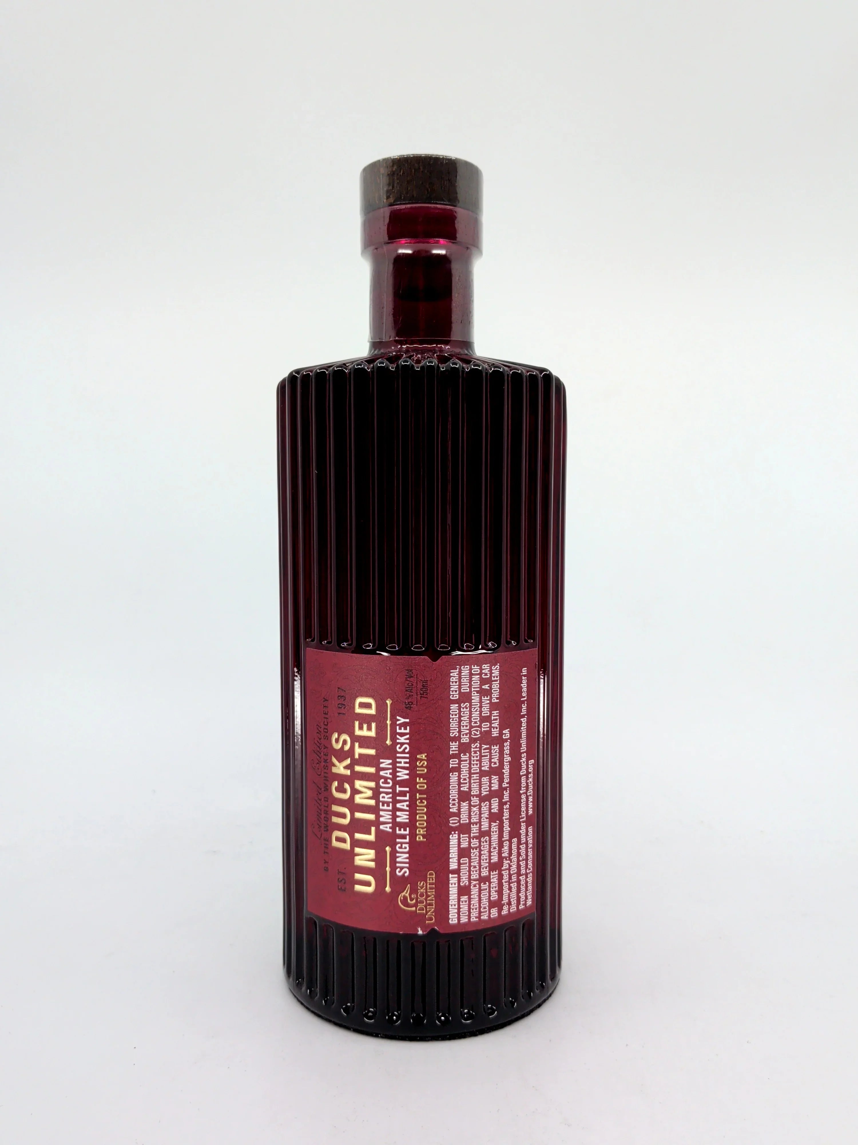 World Whiskey Society Ducks Unlimited American Single Malt 750 ML