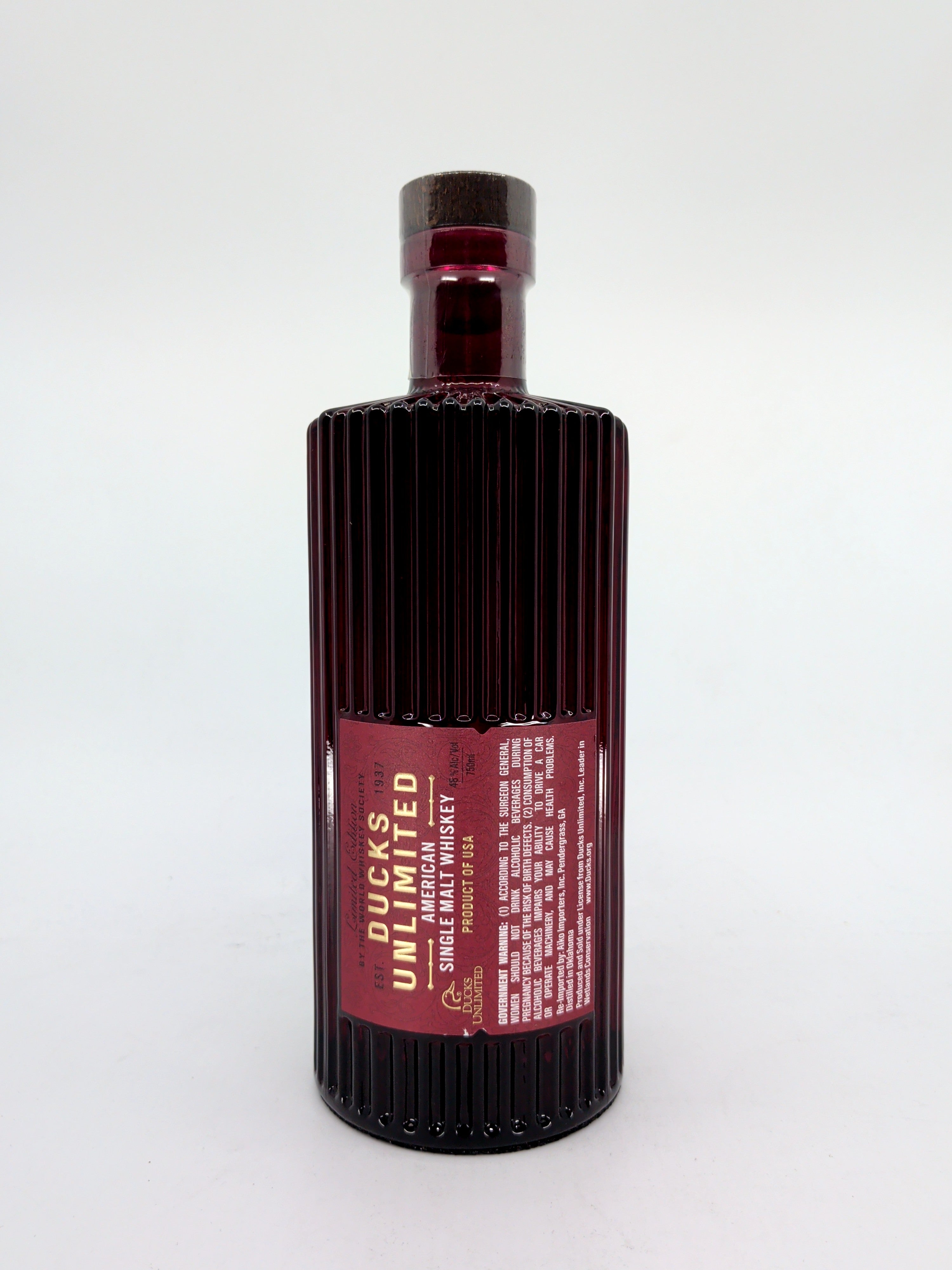 World Whiskey Society Ducks Unlimited American Single Malt 750 ML