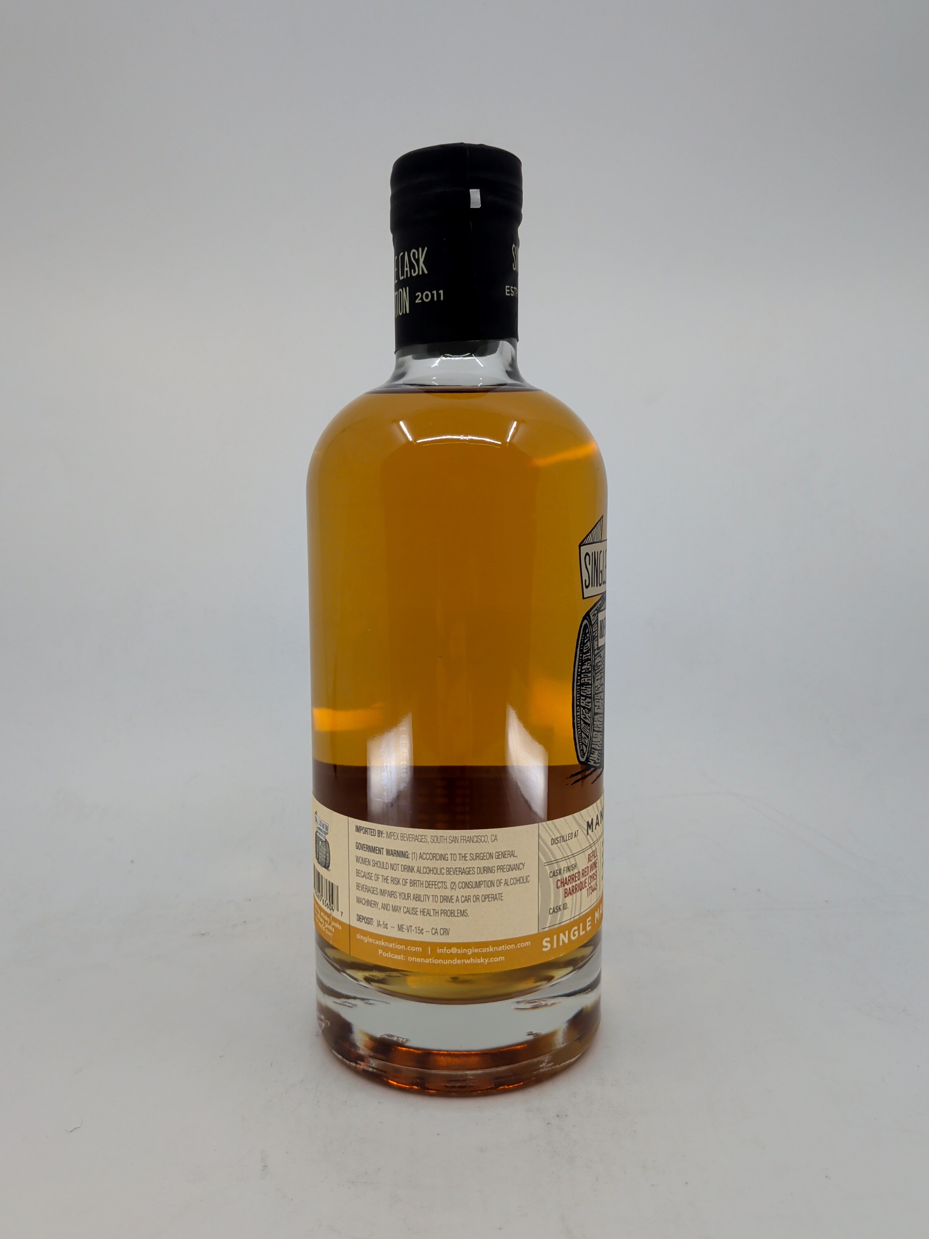 Single Cask Nation Single Malt Whisky - 2007 Mannochmore 17 year 750ml