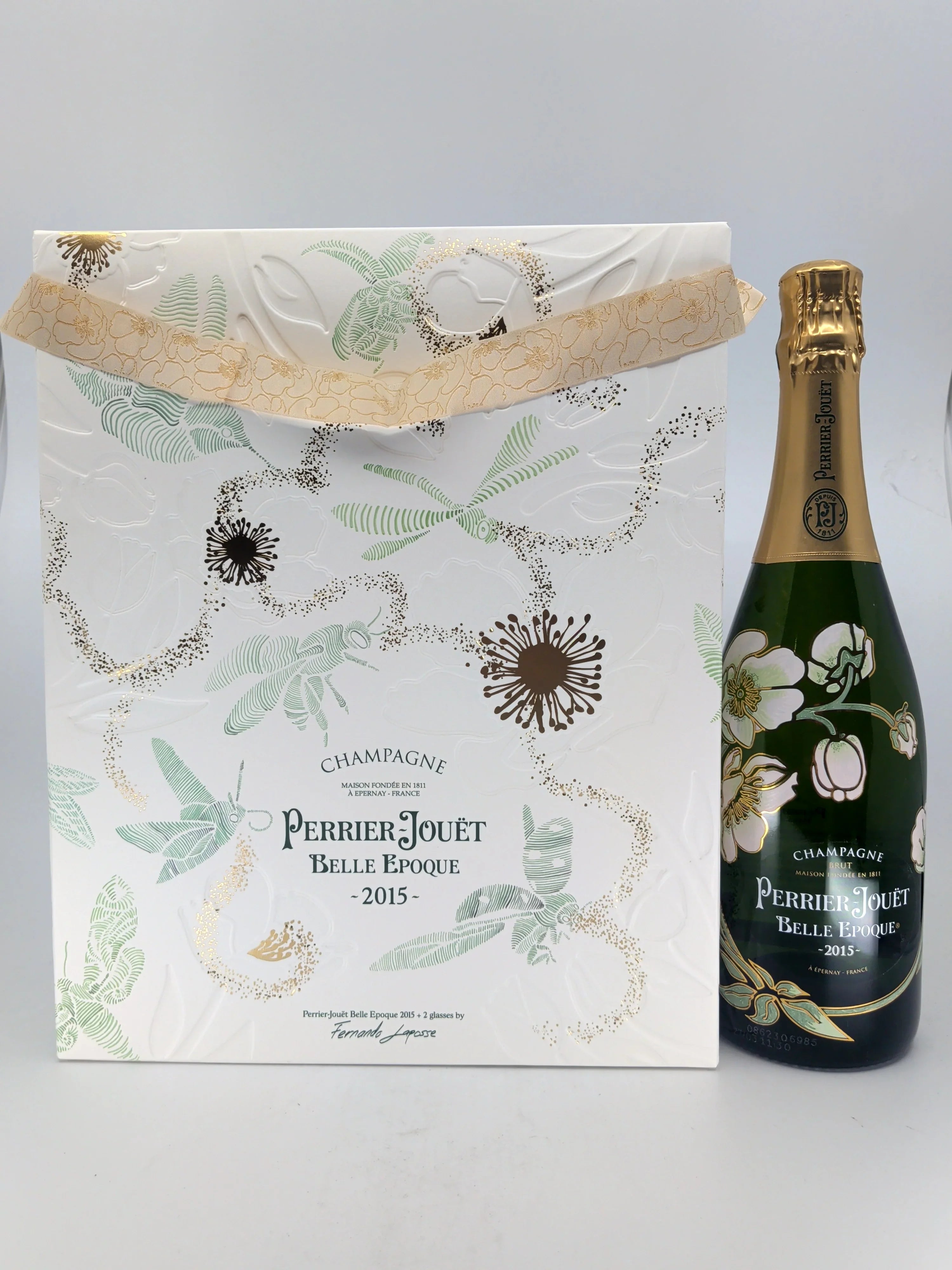 Perrier-Jouet Belle Epoque Flower Bottle 2015 750 ML