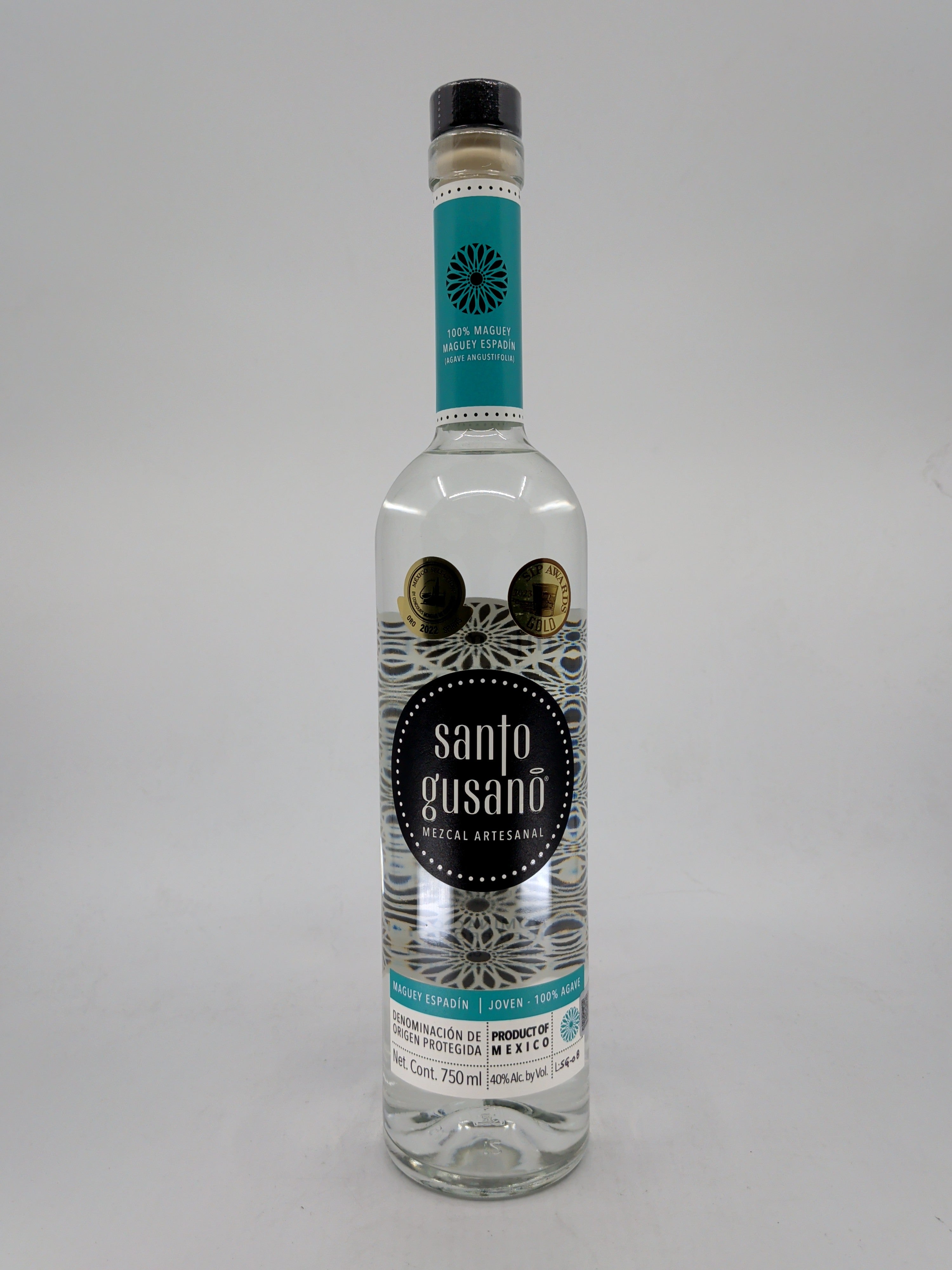 Santo Gusano Maguey Espadin 750 ML