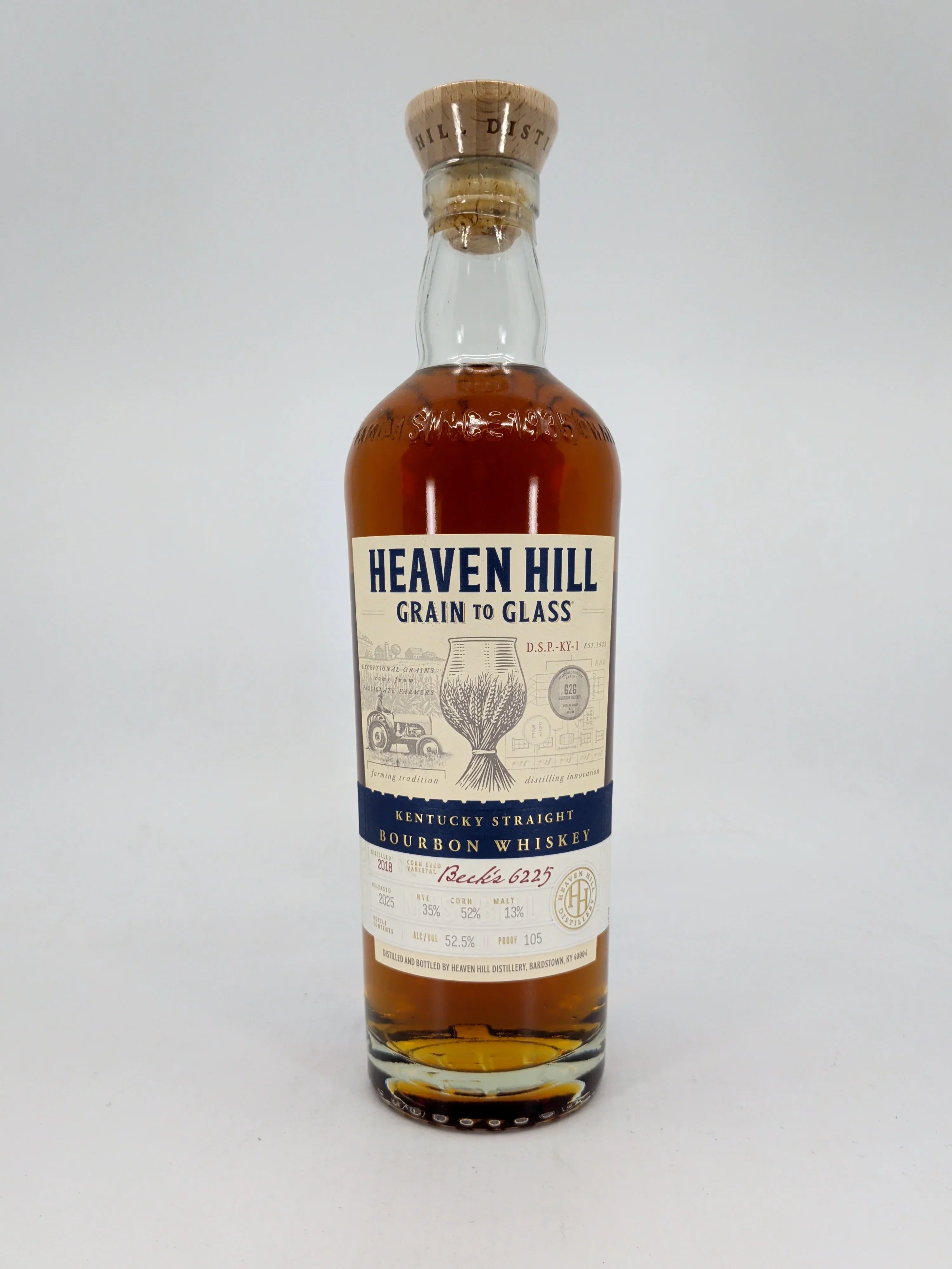 Heaven Hill Grain To Glass Kentucky Straight Bourbon Whiskey 700ml